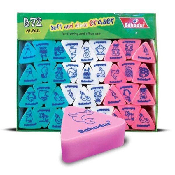 Soft and Clean Eraser 72 pcs Box