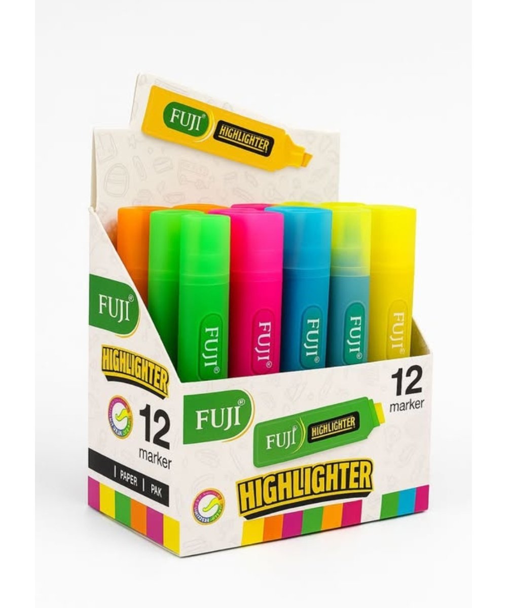 am 15 (1) Highlighter Fuji Per Box 12 Pcs - Image 1