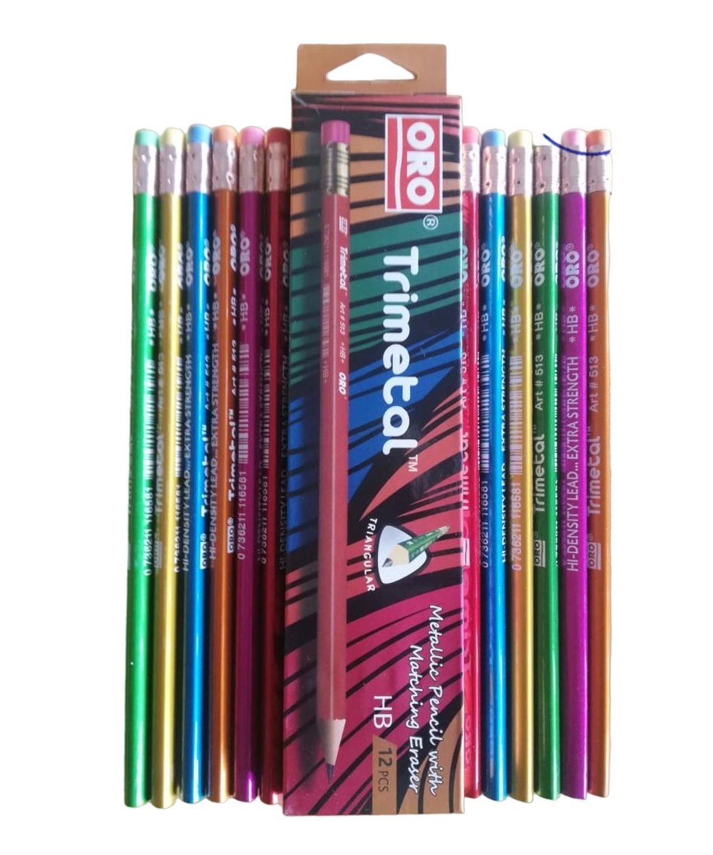 am 17 Lead Pencil Metallic 12 Pcs Box - Image 1