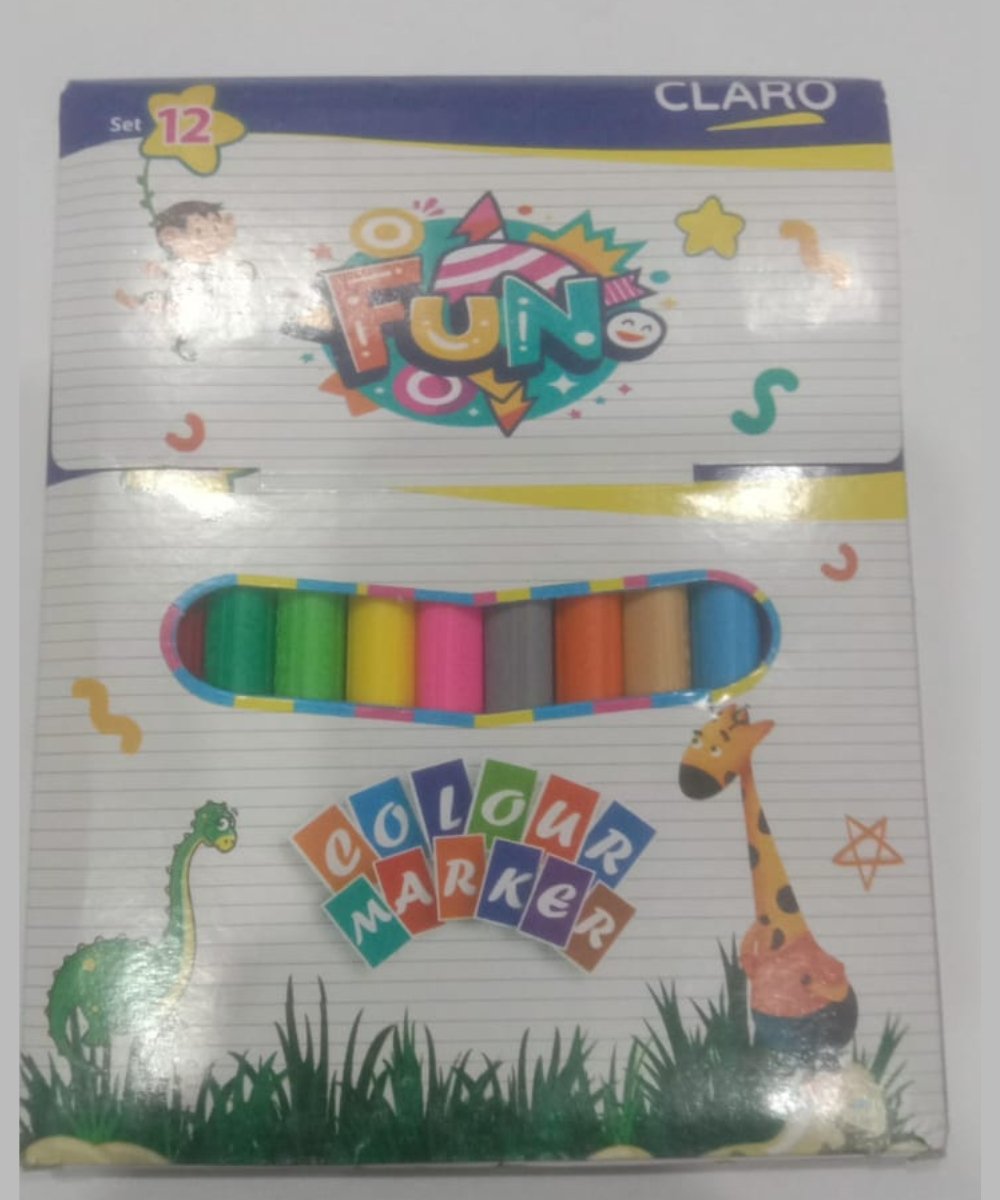 am 19 Color Market Set 12 Per Pack - Image 1