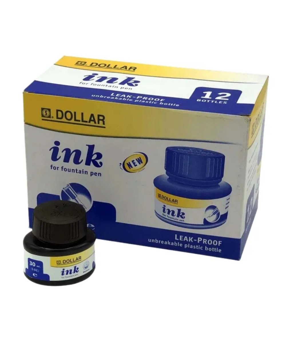 am 21 Fountain Pen Link 30ml 12 Bottles Box - Image 1