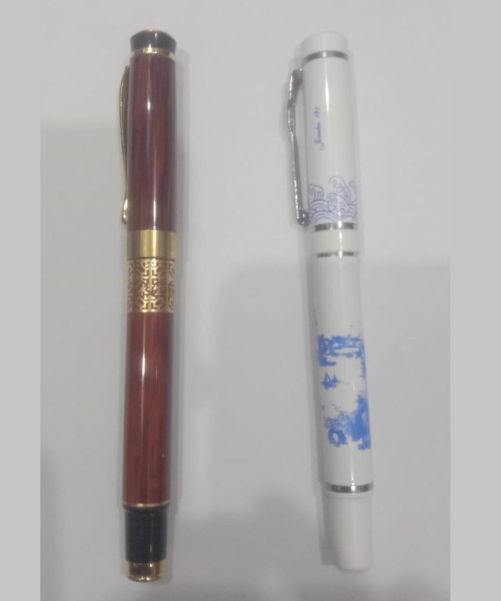 am 9 Finchu 121 Fountain ink Pen Metal Body Each China - Image 1